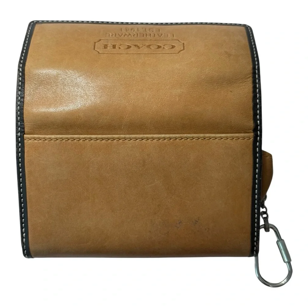 Coach Leatherwear 1941 Compact Wallet with Keychain - Picture 7 of 8